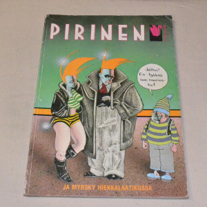 Pirinen ja myrsky hiekkalaatikossa